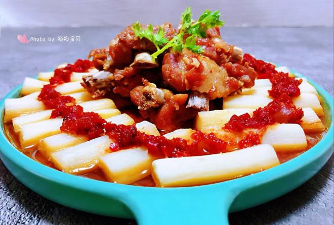 剁椒蒸山药排骨