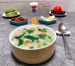 早餐来一碗这样营养丰富的粥真是开心极了