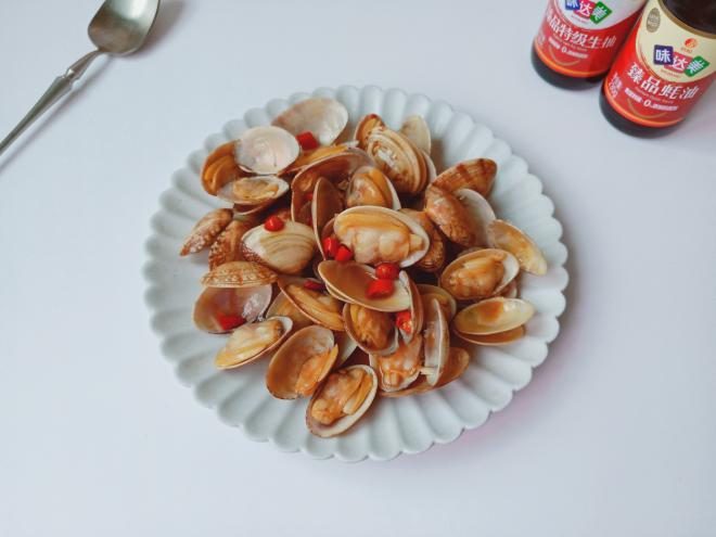 蚝汁花蛤