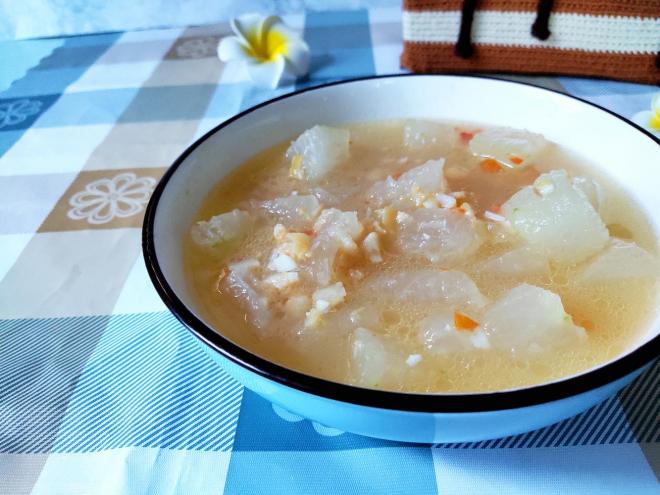 瑶柱海米烧冬瓜