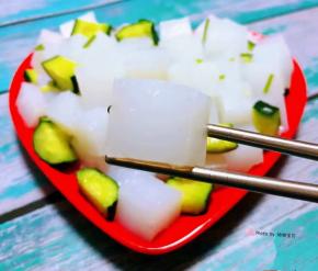 凉粉入口即化特别爽滑