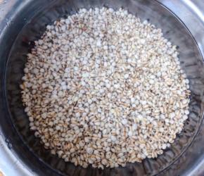 薏米淘洗干净用清水浸泡六个小时