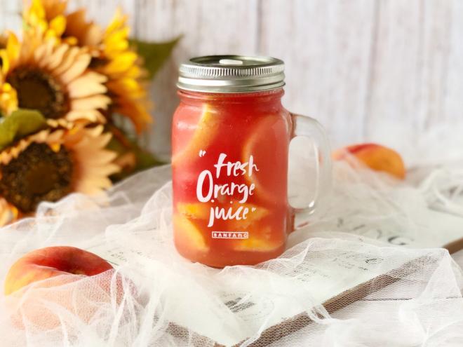 自制水蜜蟠桃西瓜气泡水，清爽又甜蜜