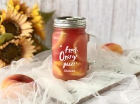 水蜜蟠桃西瓜气泡水就做好了，颜值高又好喝！