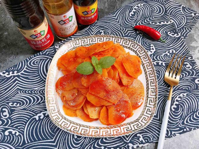 凉拌红油土豆片