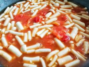 加1大碗开水煮1分钟，