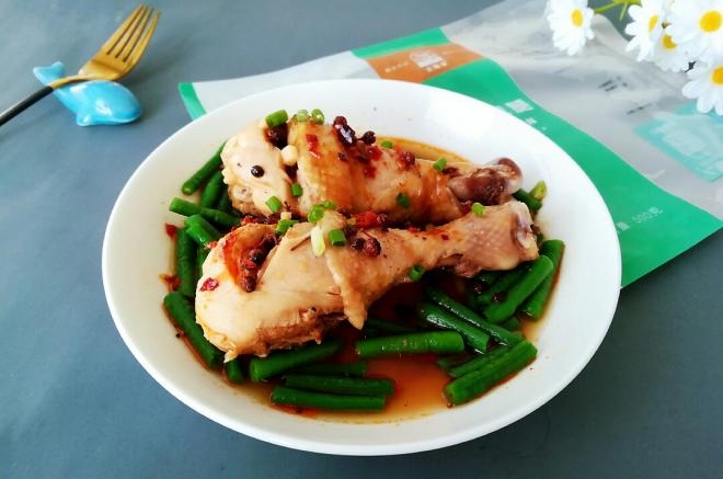 椒盐蒸鸡腿