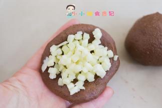 这是奶酪馅包的越多拉丝越明显