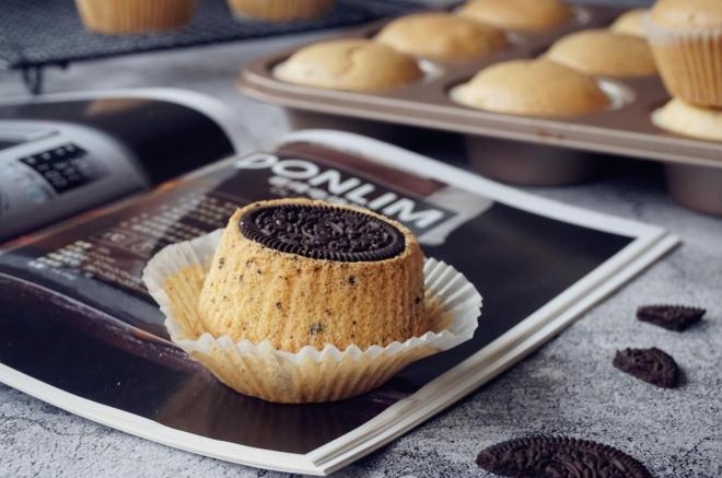 奥利奥纸杯蛋糕