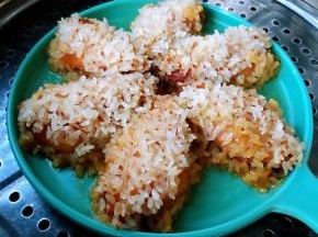 蒸好的鸡翅满屋飘香