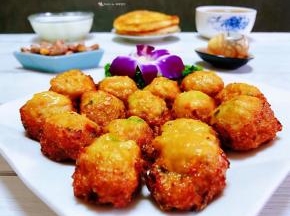 莲藕肉丸绝对是宴客的必备拿手大菜