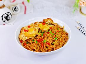 一口气吃一盘。