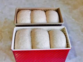 发酵至9分满，可以进行烘烤。