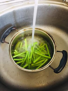 捞出，过几遍凉水！