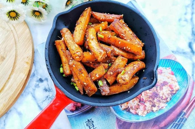 孜然年糕土豆条