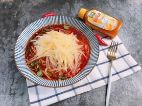 酸辣开胃，闺蜜吃完一大碗还不过瘾