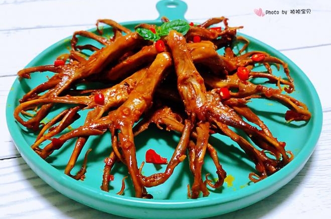 香辣鸭舌