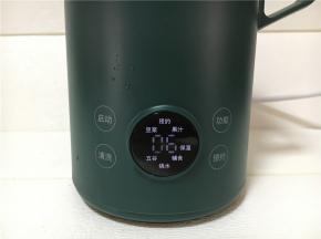 按下“豆浆”功能键。