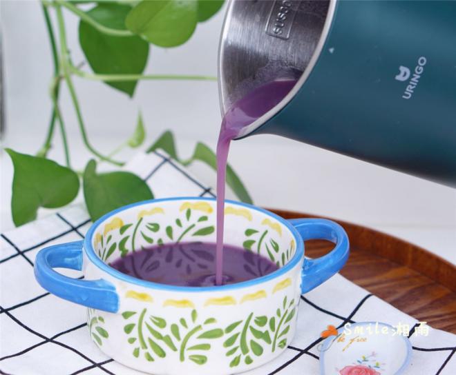 养生紫薯银耳羹