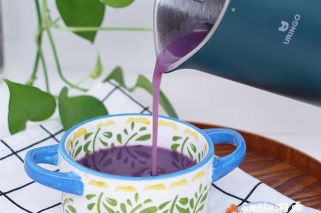 养生紫薯银耳羹