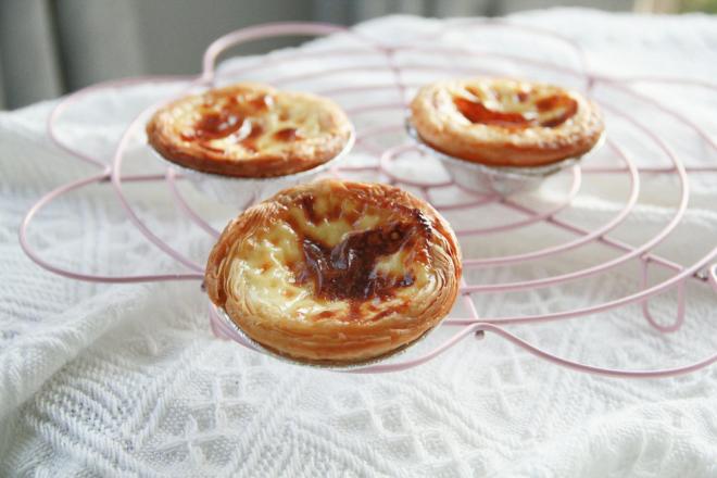 香浓丝滑淡奶油版原味蛋挞