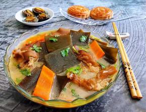 搭配鲍鱼和月饼一起吃超级美味