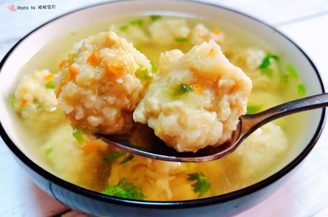 莲藕肉丸汤