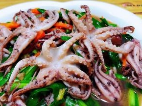 章鱼入口肉质筋道太美味了