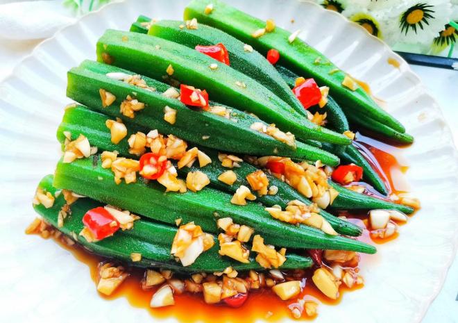 凉拌秋葵