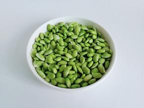 这么多的毛豆剥好就这么点。