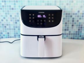 设置180度空炸20分钟，360度环绕风槽均匀加热，分段式烹饪，模拟真实油炸体验。