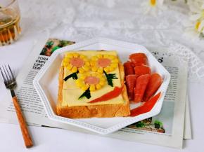 换着花样吃早餐。