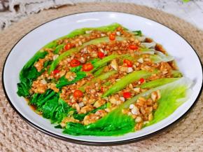 近看，生菜这样做简直太好吃啦！