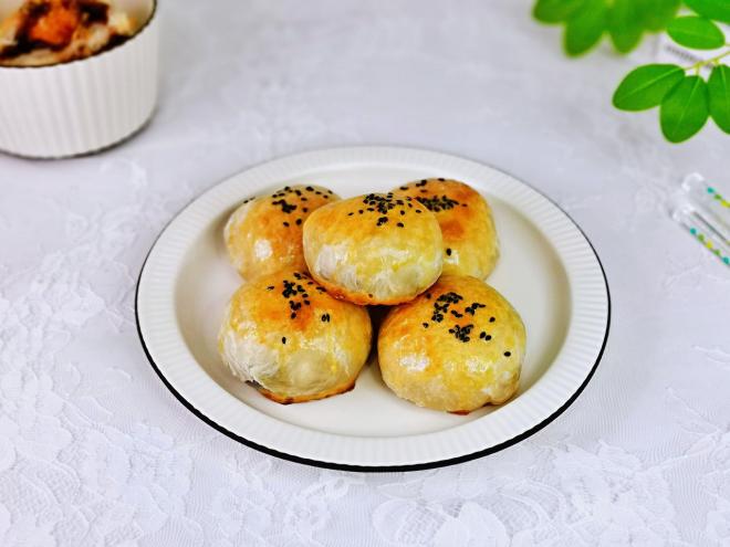 简易版麻薯蛋黄酥