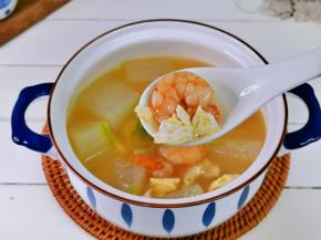 虾仁鲜美无比。