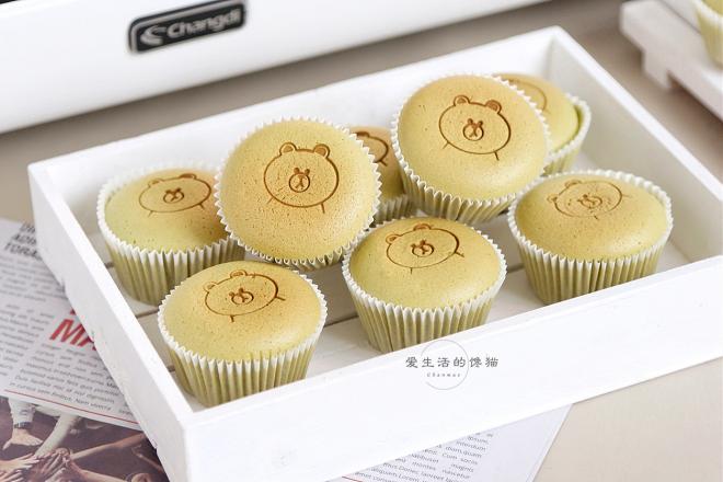 抹茶炼乳杯子蛋糕