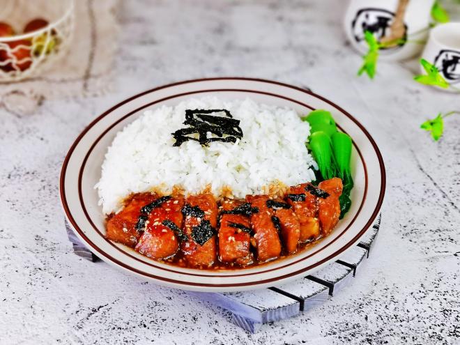 照烧龙利鱼盖饭