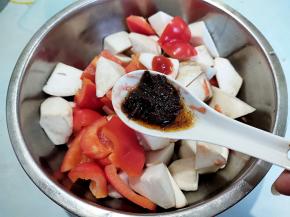 半汤匙虾蓉酱，没有可以不放。