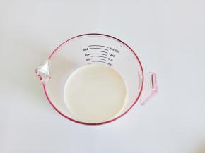 牛奶也可以用椰浆代替。