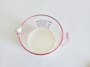 牛奶也可以用椰浆代替。