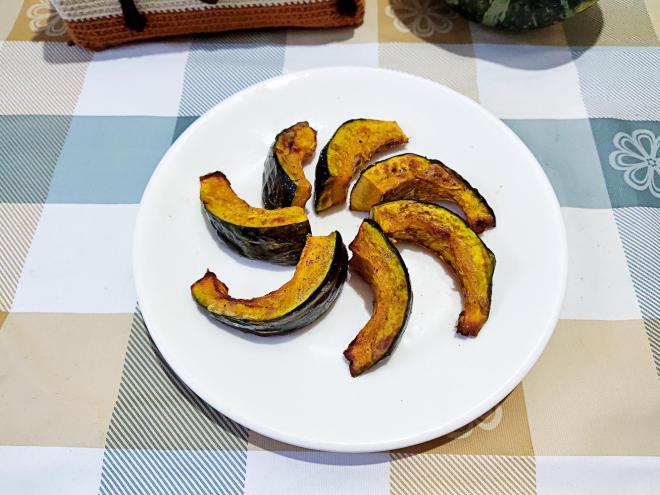 空气炸锅烤南瓜