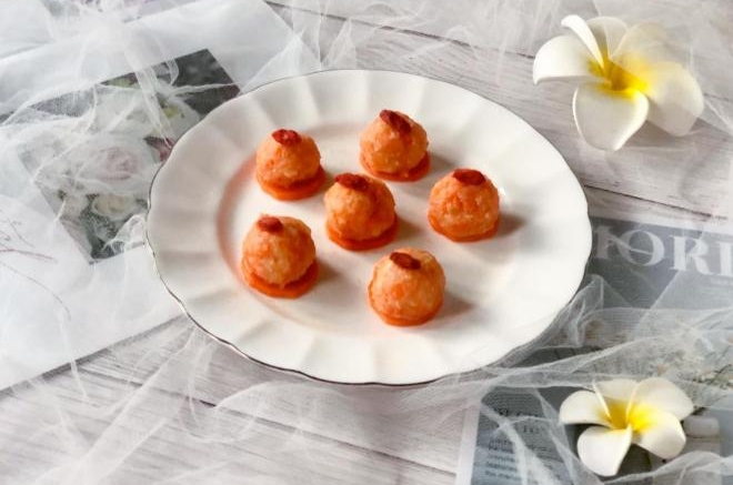 鲜虾蔬菜丸子