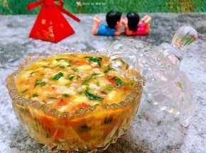 这道疙瘩汤的营养价值非常丰富经常食用对身体有益