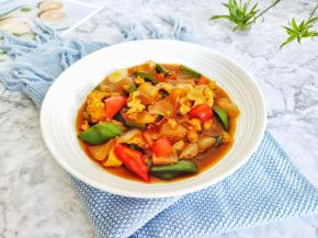 汤汁拌饭也相当美味。