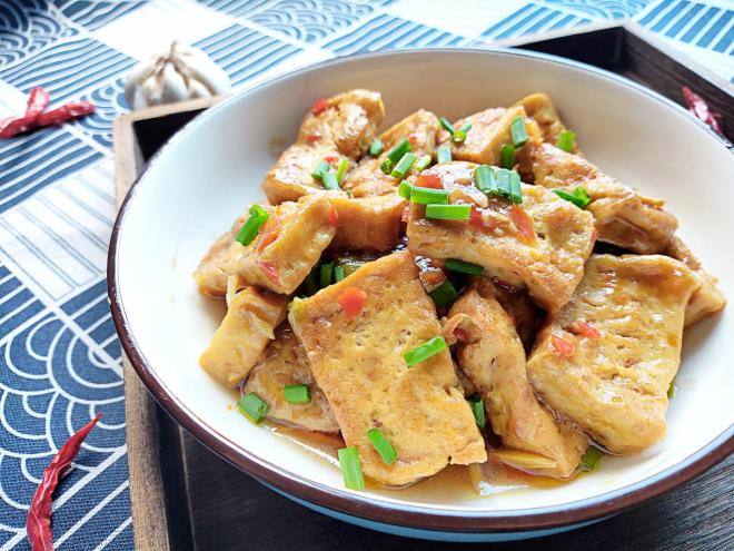 剁椒烧煎豆腐
