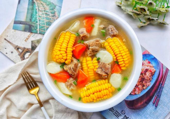 玉米山药排骨汤