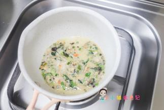 锅里煮开煮熟后捞出