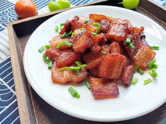 空气炸锅烤蜜汁五花肉