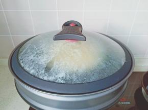 开大火蒸8分钟左右就可以了！