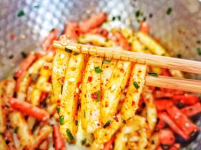 年糕香香辣辣的，太香了！